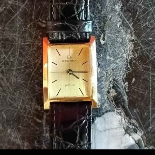 Certina Jubilee Vintage Swiss Hand Winding Watch Like New