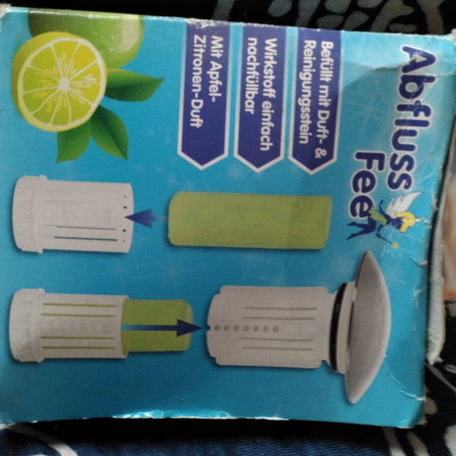 Abfluss Fee siphon plug new set with 6 fragrance refills