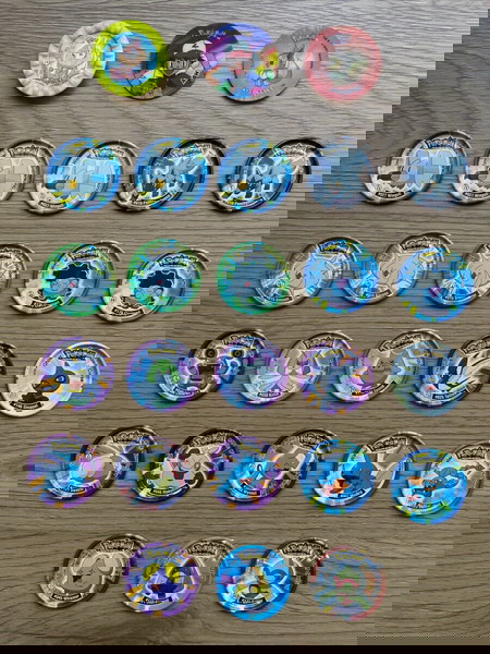 Metal tazos Pokemon advanced 2006 Cheetos rare