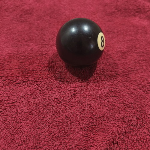 Eight Ball Used Billiard Ball for Decoration