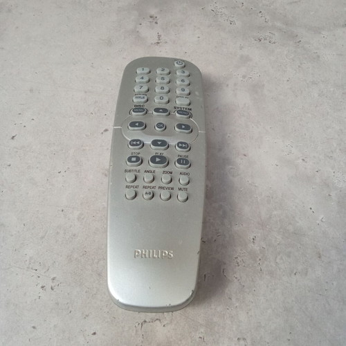 Philips remote control for DVD players used