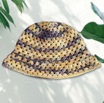 Handmade Bucket Hat "Thistles"