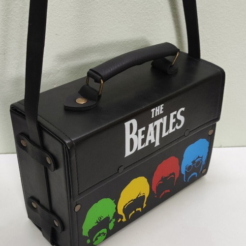 Beatles Lunch Box Shoulder Bag new, faux leather