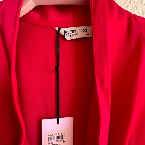 Forever Young wrap dress fuchsia new, size M