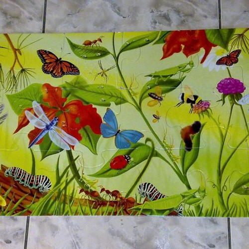 Melissa & Doug παζλ Bugs για πάτωμα, 24 μεγάλα κομμάτια