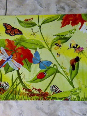 Melissa & Doug παζλ Bugs για πάτωμα, 24 μεγάλα κομμάτια