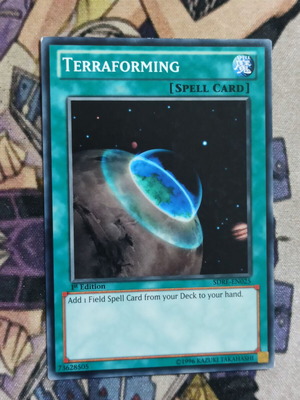 Yu-Gi-Oh! Terraforming κάρτα Spell