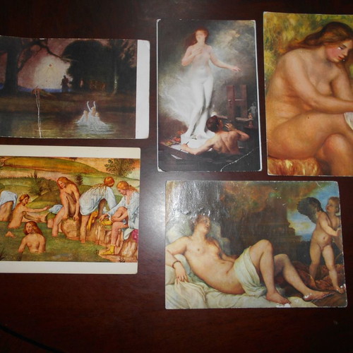 Eroticism in Art used 20 cards of great painters
