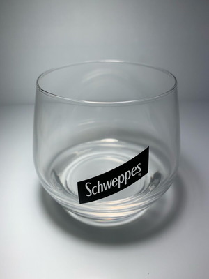 Schweppes 12-pack glasses new