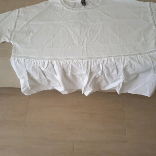 Women's blouse new, white, 2XL