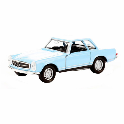 Welly Metal 1963 Mercedes-Benz 230SL Pullback 12cm Blue new