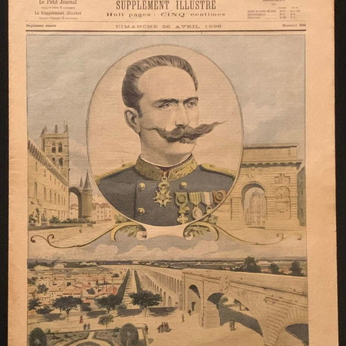 Le Petit Journal 1896 Olympic Games newspaper used