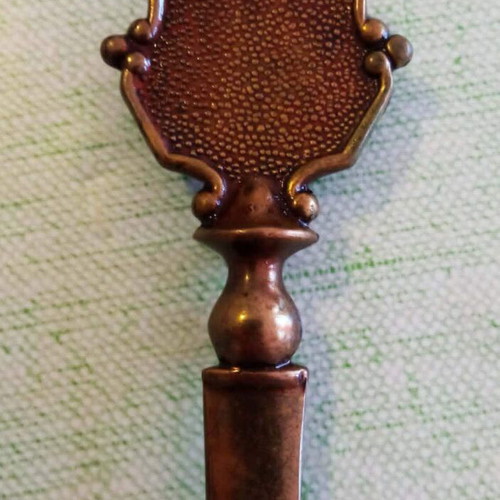 Χάλκινος χαρτοκόπτης 1910–1930 vintage Arts & Crafts 16,5 εκ. σαν καινούργιο