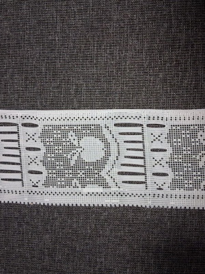 Wide machine lace new, 5 meters pack
