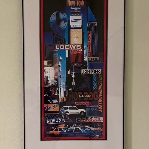 Framed poster New York new