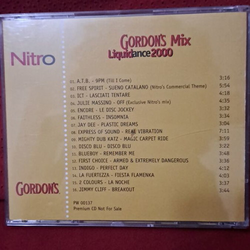 Liquidance 2000 CD like new, pop