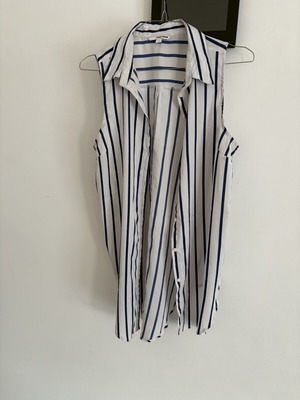 Tally Weijl sleeveless striped shirt, size M