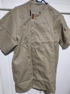 Cooking jacket new, breathable fabric, size XL