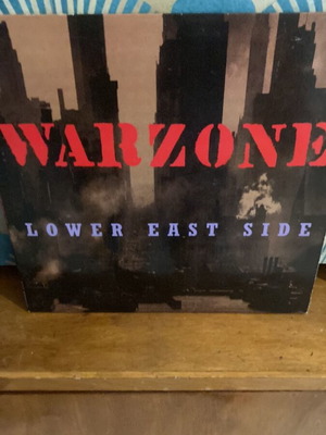 Warzone Lower East Side 10 inch vinyl used, punk