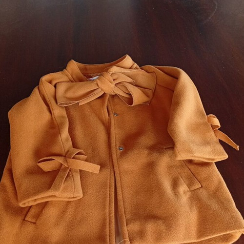 Girls' Panofori like new, size 110, mustard, JINXING