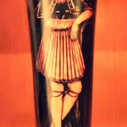 Ebony vase pair like new with Greek traditional costumes
