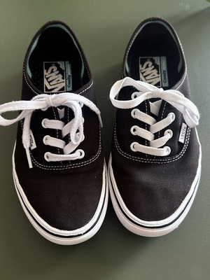 Vans Authentic sneakers like new, black, size 38