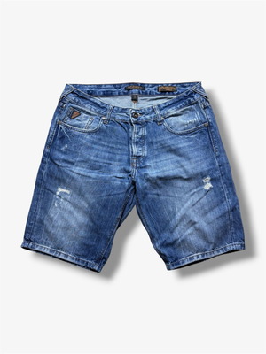 Staff Jeans and Co Baggy Mena Knee Jort M-L like new, blue