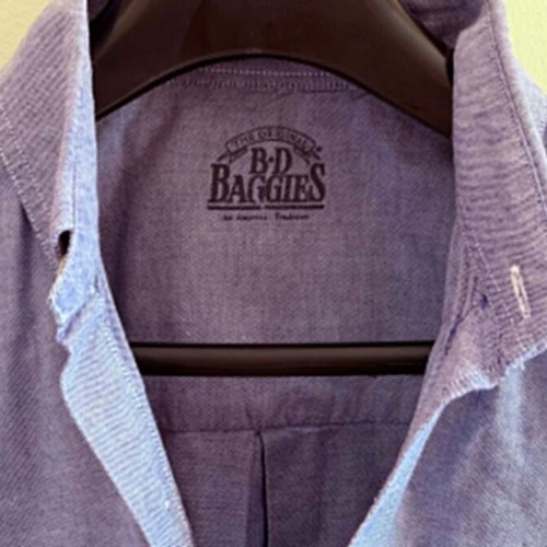 B.D. Baggies men's shirt size M cotton like new gray
