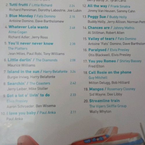 1957 collectible CDs with great foreign hits, like new, set of 3