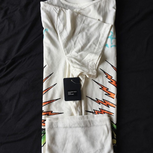 Ed Hardy T-shirt new, size M, white, tattoo-inspired design