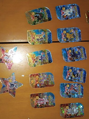 Metal tags Pokémon like new
