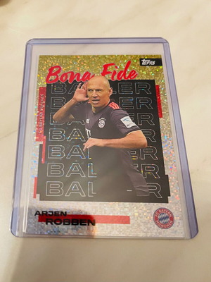 Topps Bayern Munich Arjen Robben Bona Fide 108/125 нова