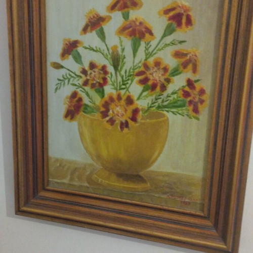 Vintage painting used 30x25 1987
