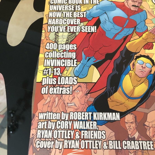 Invincible 0 comic new, Kirkman Ottley, rare Amazon Prime TV series