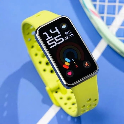 Silicone Strap for Huawei Band 8 9 10 New, Ventilated Design