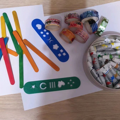 Craft materials like new