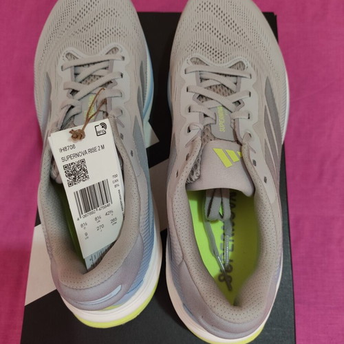 Adidas Supernova Rise 2 M running shoes, grey two metallic silver