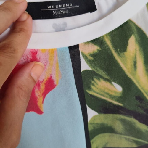 Max Mara Ariete floral and butterfly T-shirt