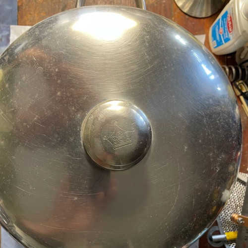 Stainless Steel Pot with Stainless Steel Lid like new