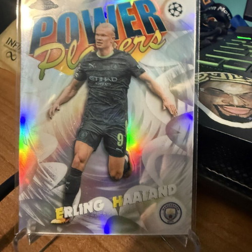 Power Players Erling Haaland Topps Chrome UCC card new