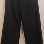 Elian Studio Black Wide Leg Trousers Made in Italy like new, L/XL