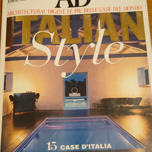 AD Italian Style magazine used, November 2005 issue