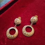 Traditional Gianniotika handmade earrings like new (bronze)