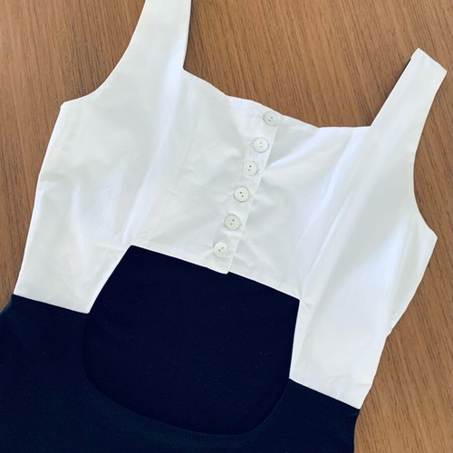 Ioanna Kourbela dress new, black and white, size M