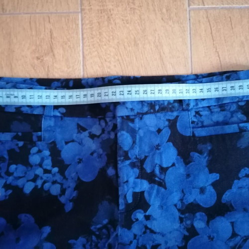 Banana Republic pants new, size UK12 US10 L, blue and black