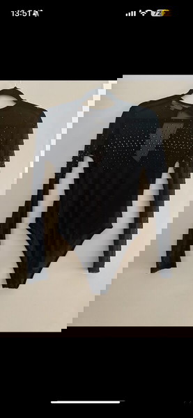 Μαύρο κορμάκι διαφάνεια Zini Boutique