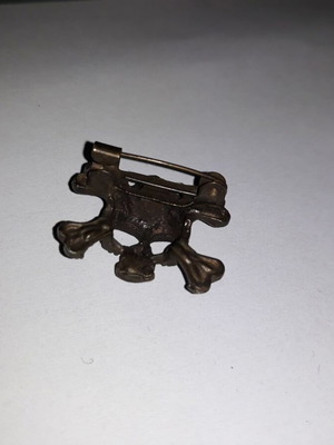 Skull pin used