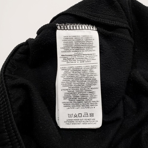 Nike DO2628 NSW Utility Fleece men's cargo pants used, size M, black