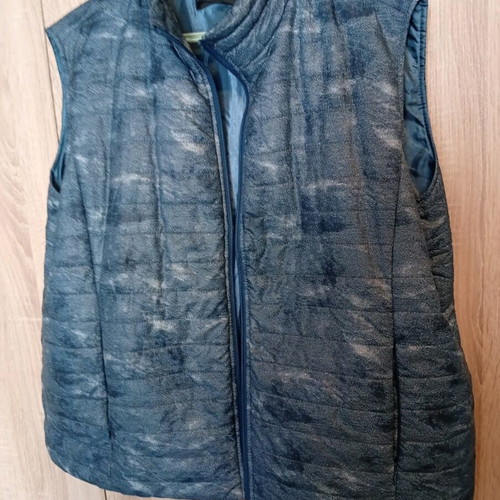 Celestino women's sleeveless jacket like new, blue, XL