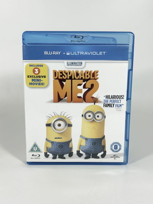 Despicable Me 2 Blu-ray like new with English subtitles